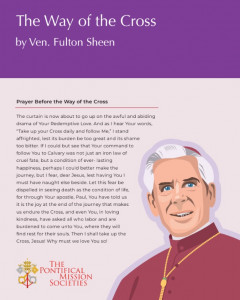 Vía Crucis con el Arzobispo Fulton Sheen